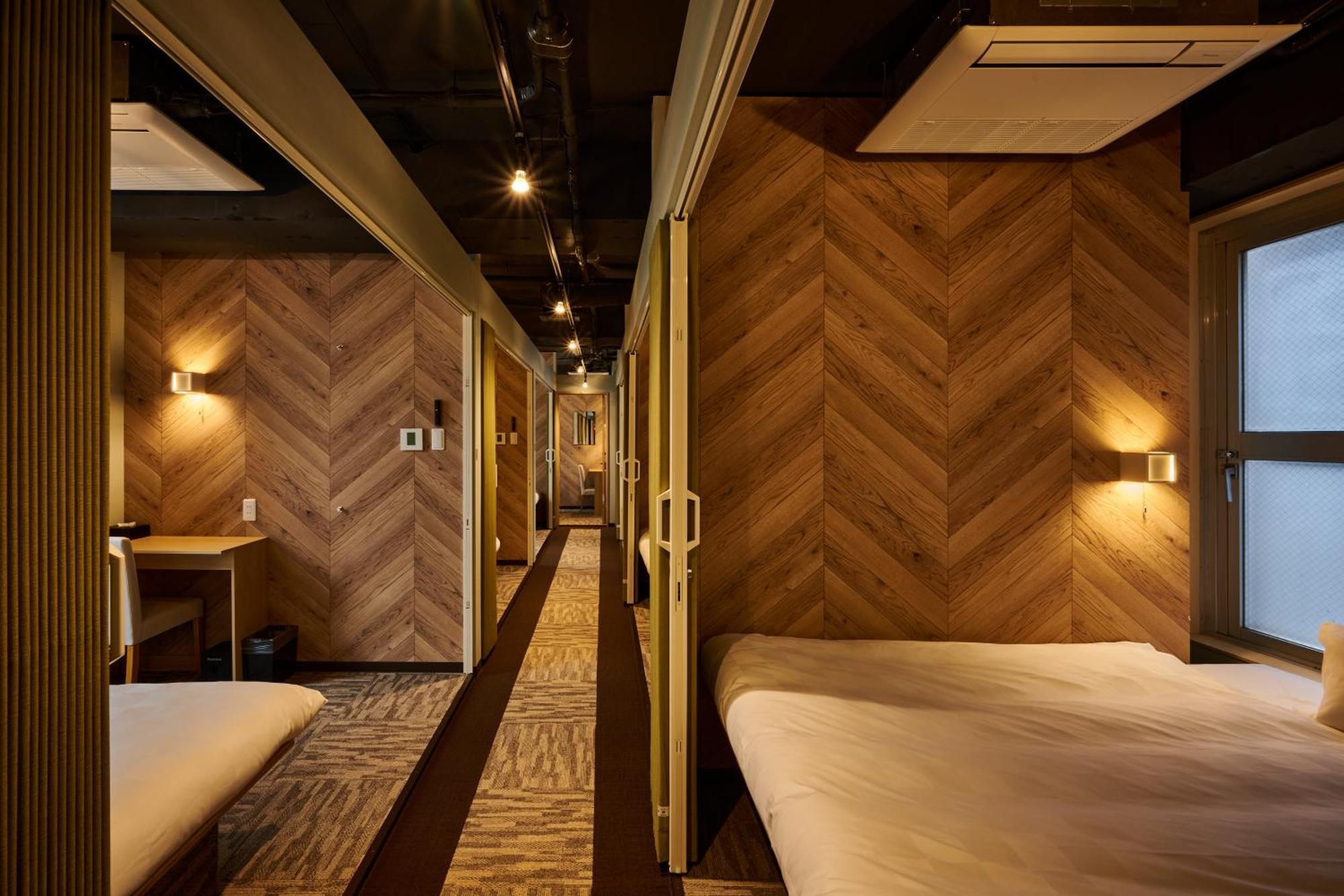 Capsule Hotel Continue Nijojokita Quioto Exterior foto